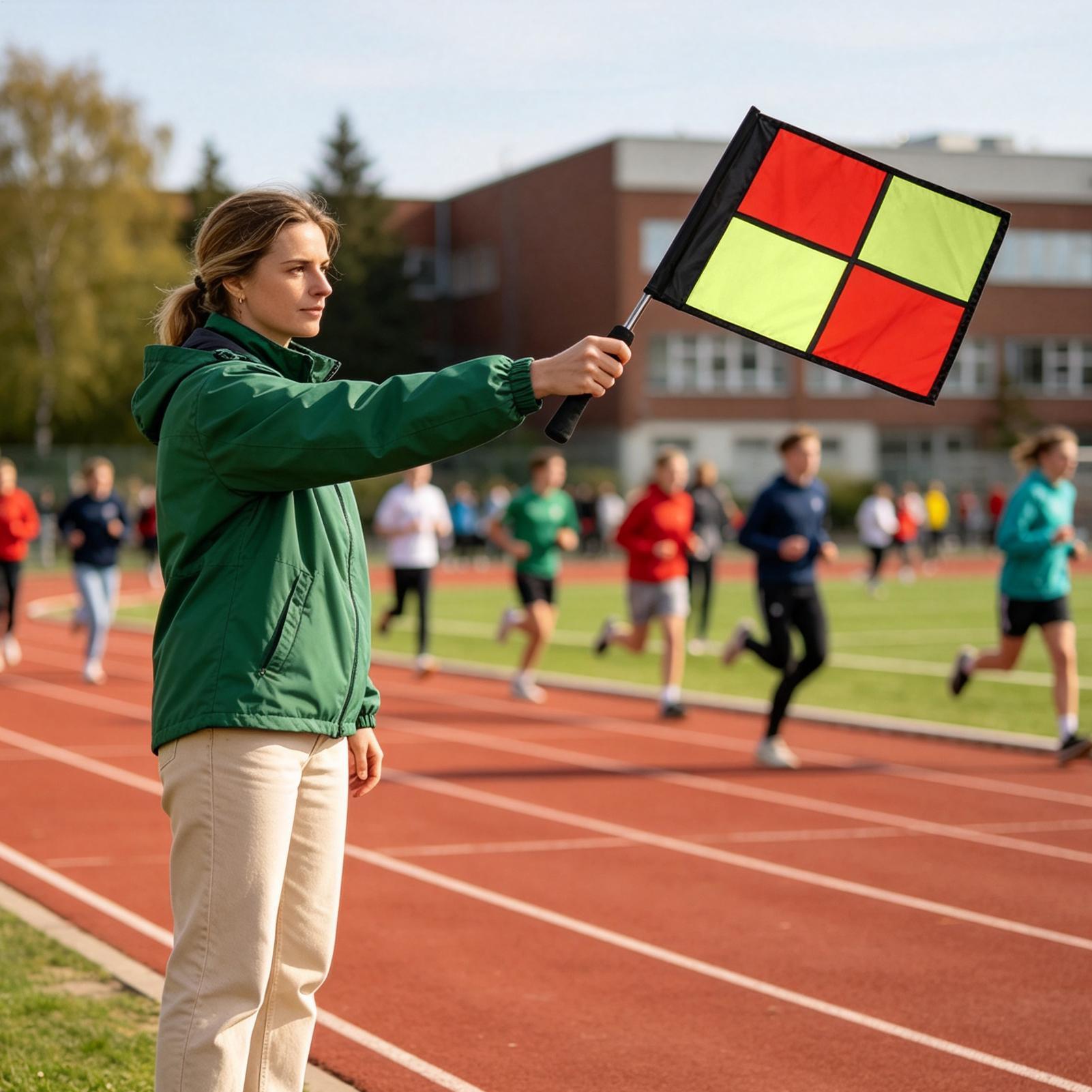 Sports Equipment Volleyball - Drapeaux d'arbitre de football, équipement d'arbitre
