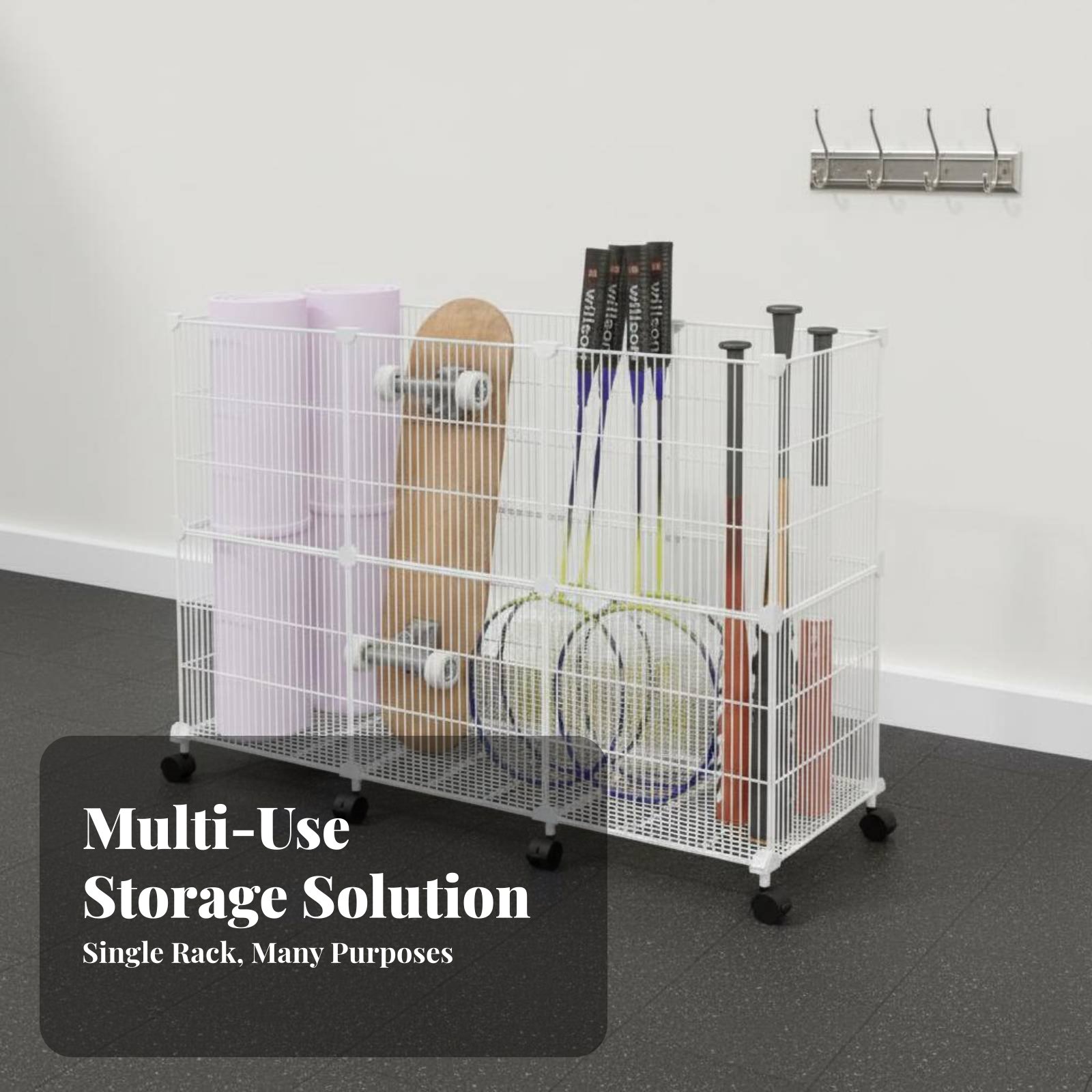 Sports Equipment Cart - Chariot de rangement pour équipement sportif