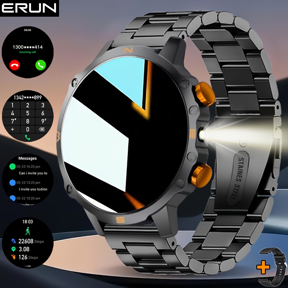 Sports Equipment In French - Montre connectée pour homme, compatible avec