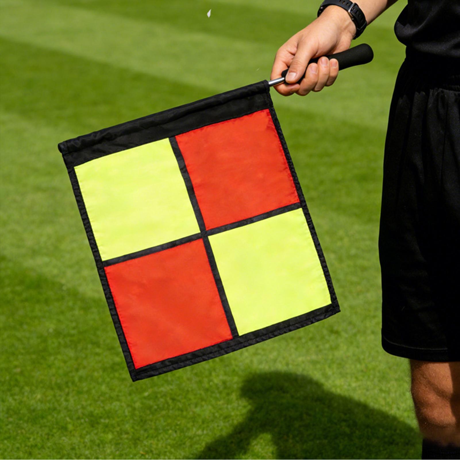 Drapeaux d'arbitre de football - Sports Equipment Volleyball avis et prix