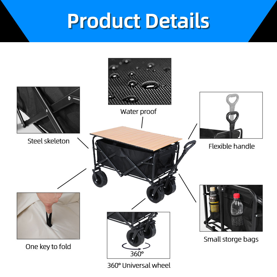 Chariot pliable robuste à gran - Sports Equipment Cart avis et prix