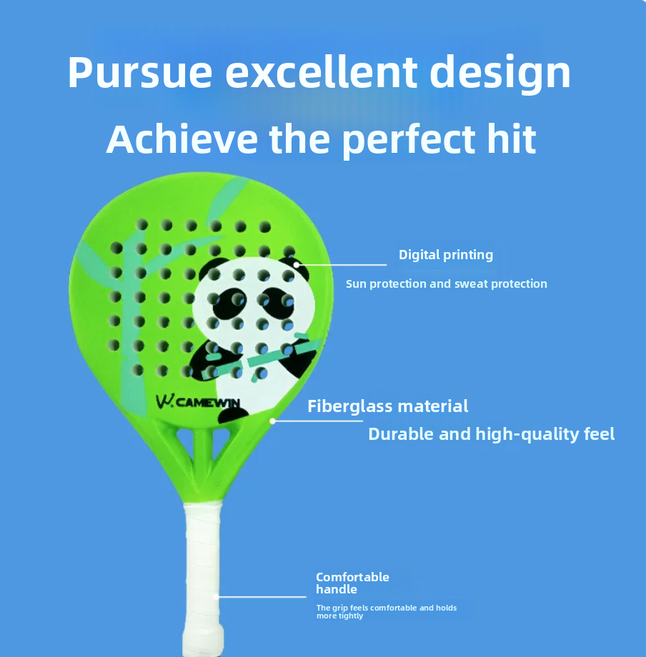 Raquette de padel en fibre de  - Padel Racket Carbon avis et prix