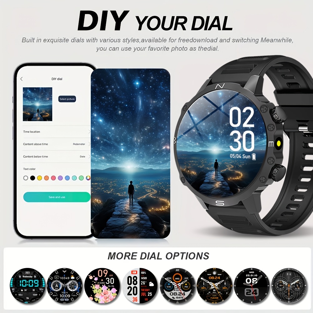 Montre connectée pour homme, c - Sports Equipment In French avis et prix